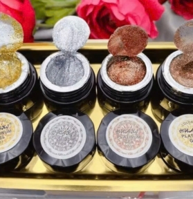 Gel Nhủ Viền Kim Tuyến Siêu Sáng: Vàng #01,Bạc#02, Hồng#03Đồng#04